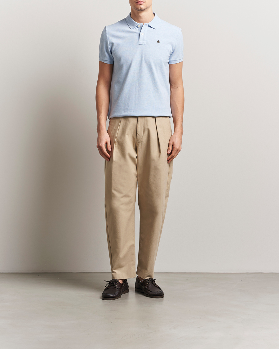 Herren | Poloshirts | Morris | New Pique Light Blue