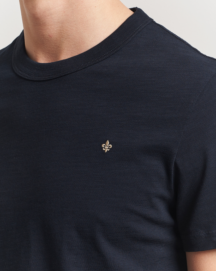 Herren | T-Shirts | Morris | Watson Slub T-Shirt Old Blue