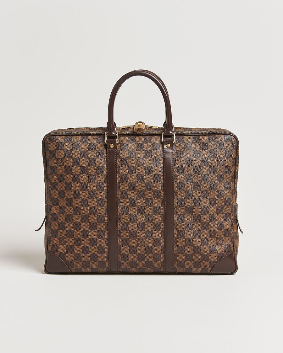 Herren | Louis Vuitton Pre-Owned Porte Documents Voyage Briefcase | Louis Vuitton Pre-Owned | Porte Documents Voyage Briefcase