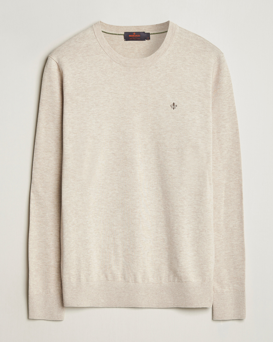 Herren | Pullover | Morris | Riley Cotton O-Neck Khaki