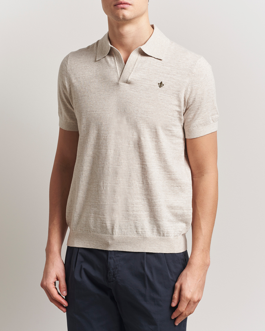 Herren | Poloshirts | Morris | Randall Cotton Resort Polo Khaki