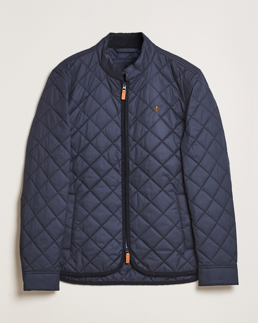 Herren | Jacken | Morris | Teddy Quilted Jacket Navy