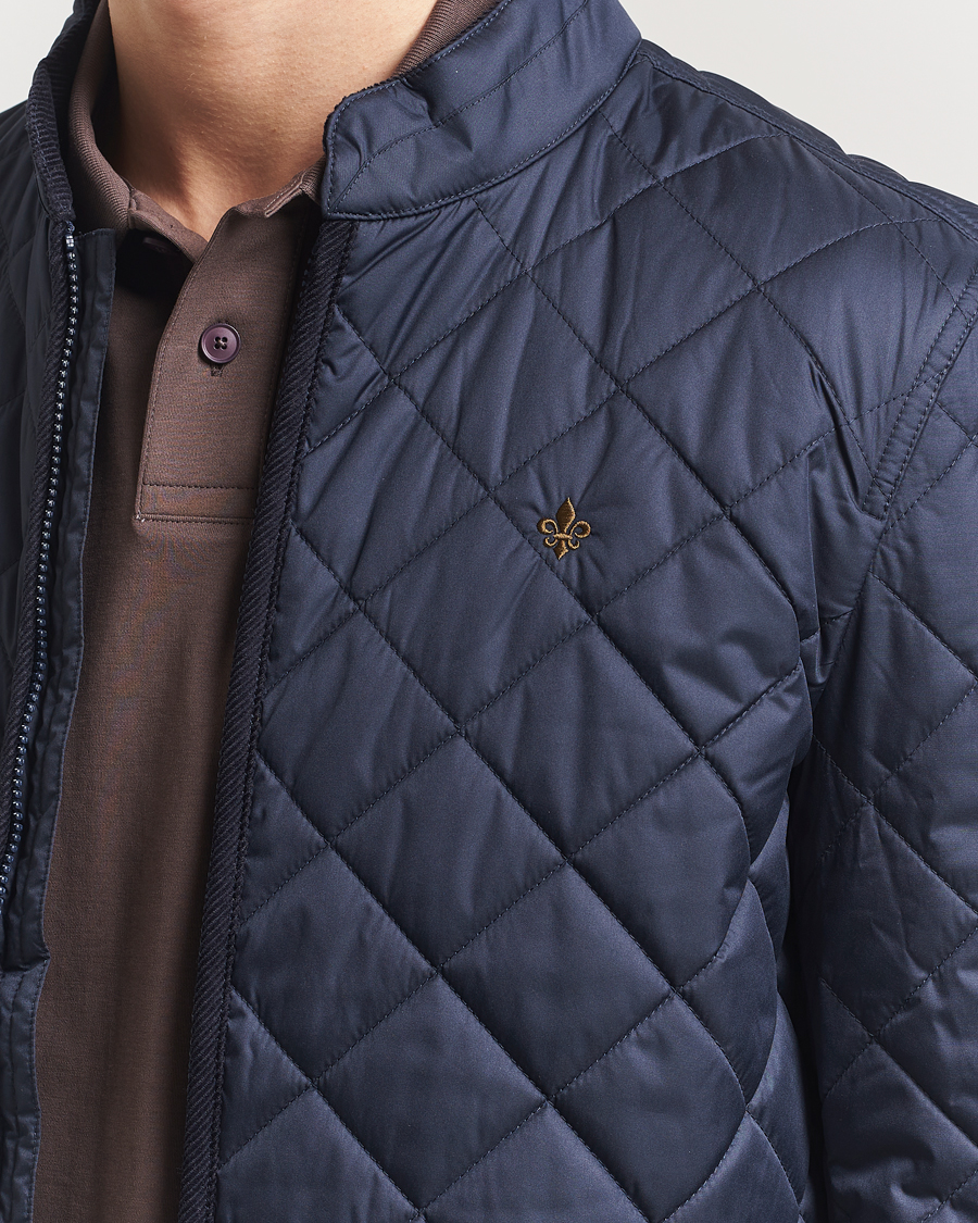 Herren | Jacken | Morris | Teddy Quilted Jacket Navy