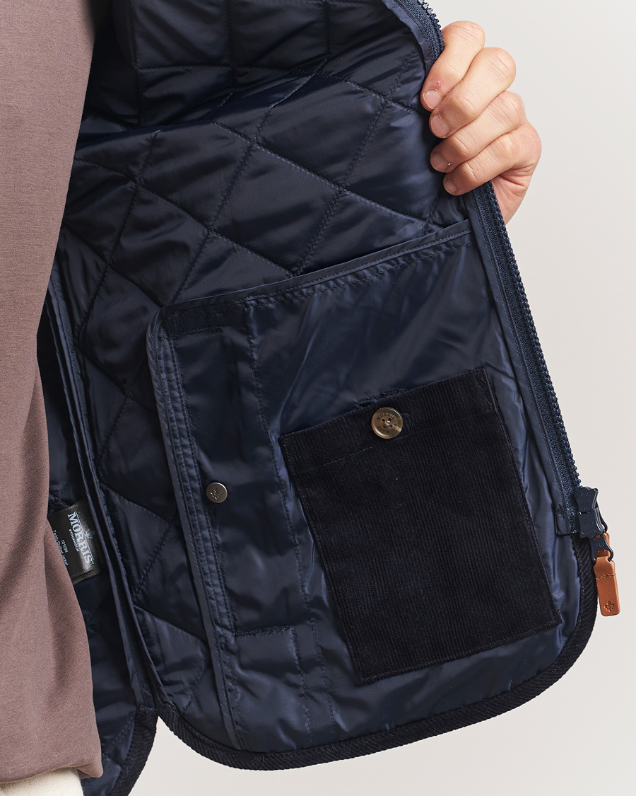 Herren | Jacken | Morris | Teddy Quilted Jacket Navy