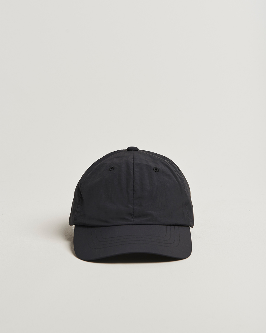 Herren | Snow Peak Nylon Tussah Cap Black | Snow Peak | Nylon Tussah Cap Black