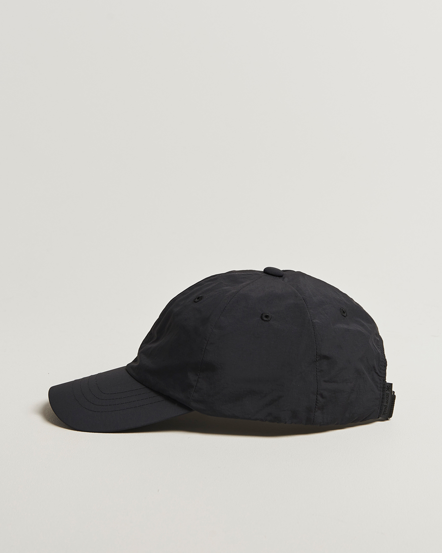 Herren | Snow Peak Nylon Tussah Cap Black | Snow Peak | Nylon Tussah Cap Black