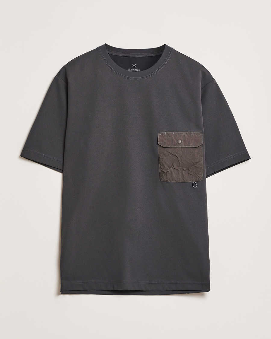 Herren | T-Shirts | Snow Peak | Insect Shield T-Shirt Charcoal