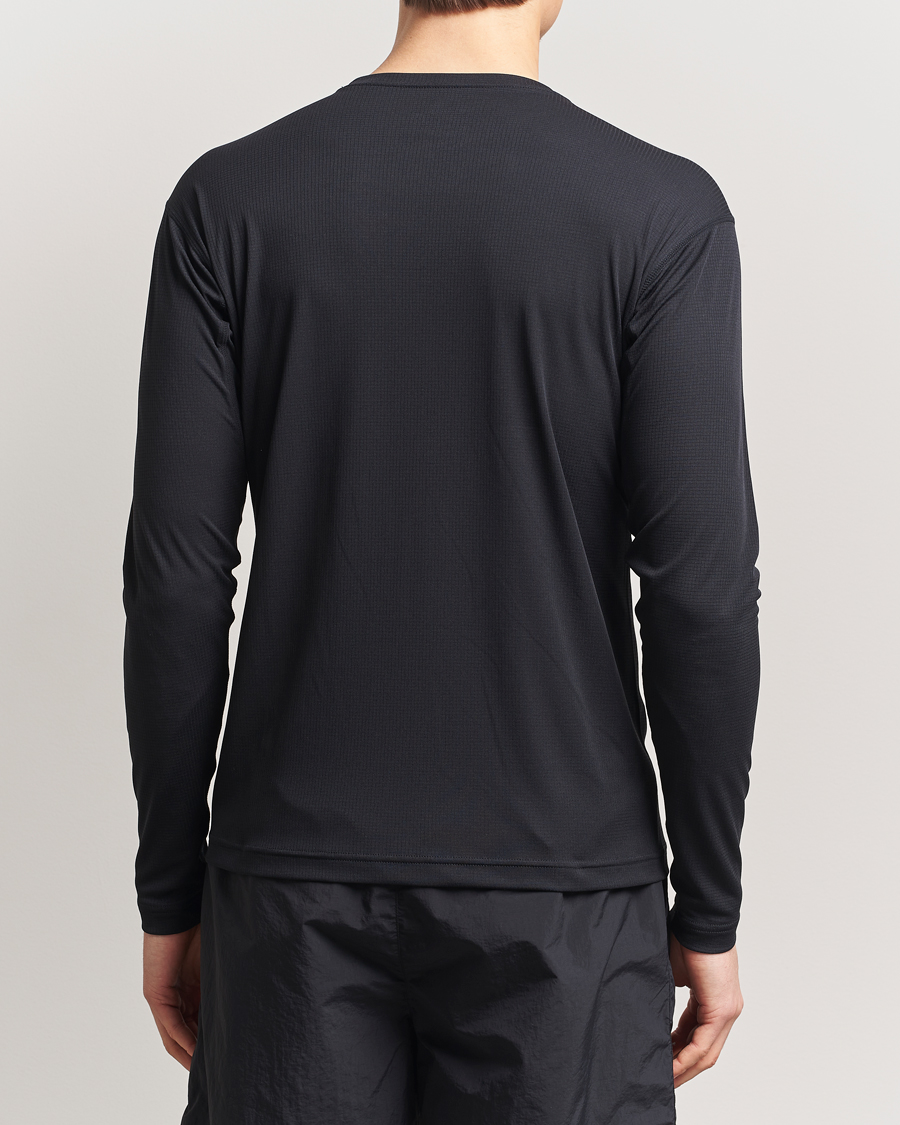 Herren | T-Shirts | Snow Peak | Power Dry Long Sleeve T-Shirt Black