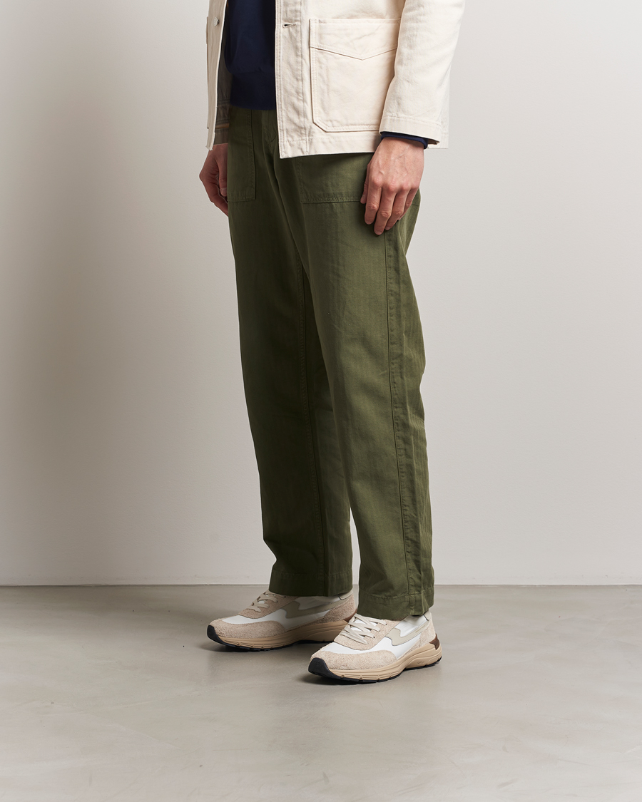 Herren | Stepney Workers Club Osier S-Strike Suede Mix Runner Sneaker Spring White | Stepney Workers Club | Osier S-Strike Suede Mix Runner Sneaker Spring White