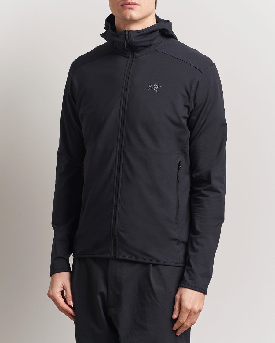 Herren | Pullover | Arc'teryx | Kyanite Lightweight Full Zip Hoodie Black