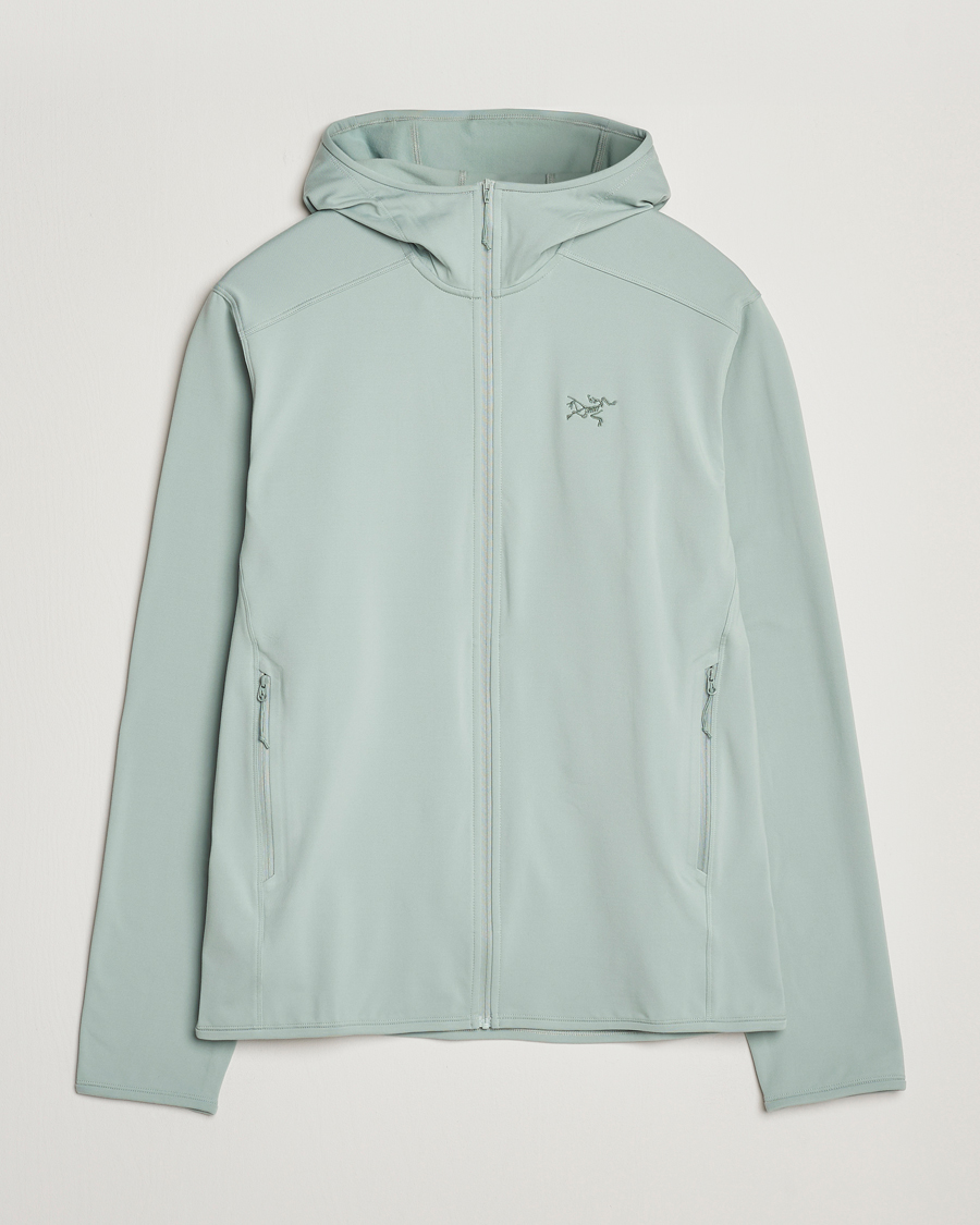 Herren | Pullover | Arc'teryx | Kyanite Lightweight Full Zip Hoodie Stone Green
