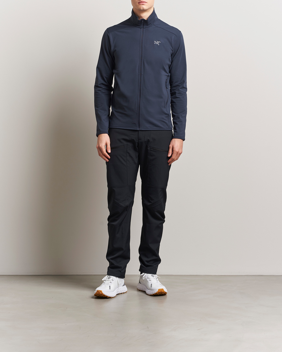 Herren | Pullover | Arc'teryx | Kyanite Lightweight Full Zip Black Sapphire
