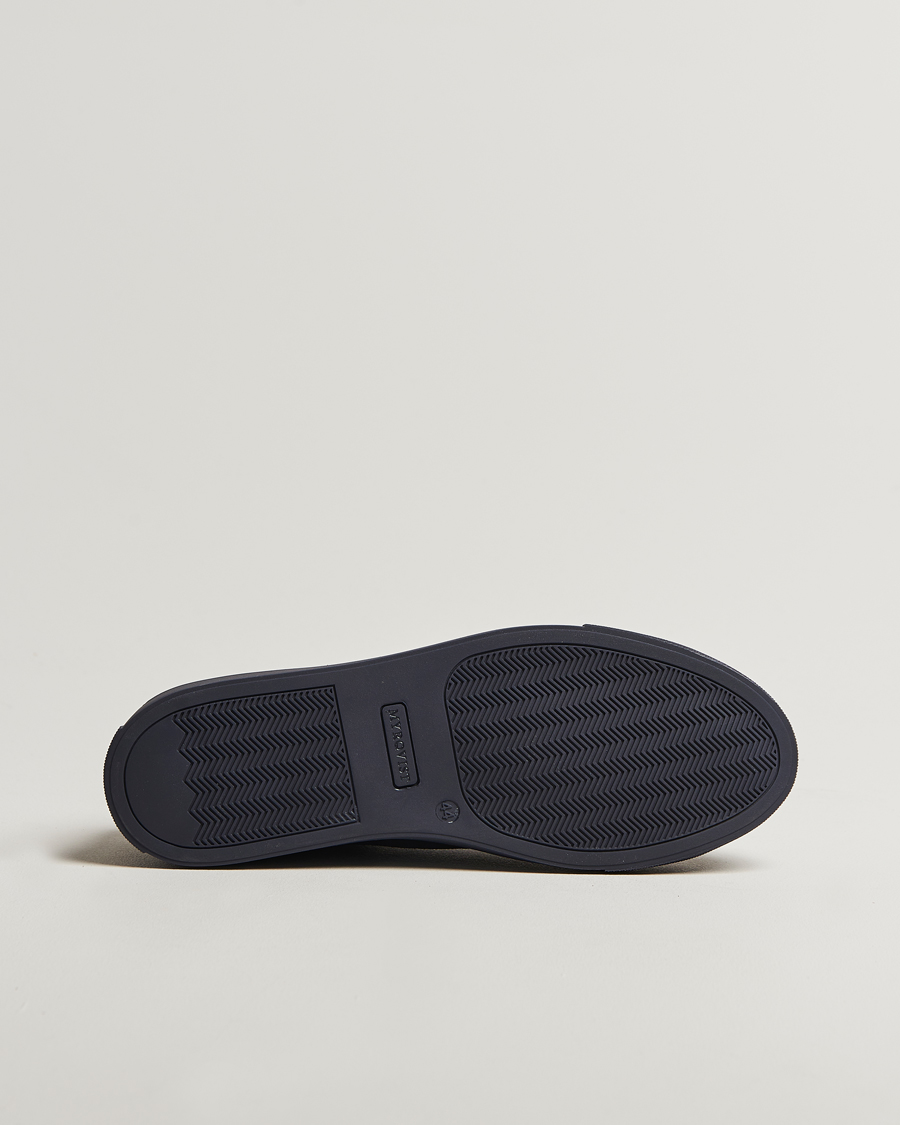 Herren | Sneaker | Myrqvist | Oaxen Monochrome II Sneaker Navy Suede