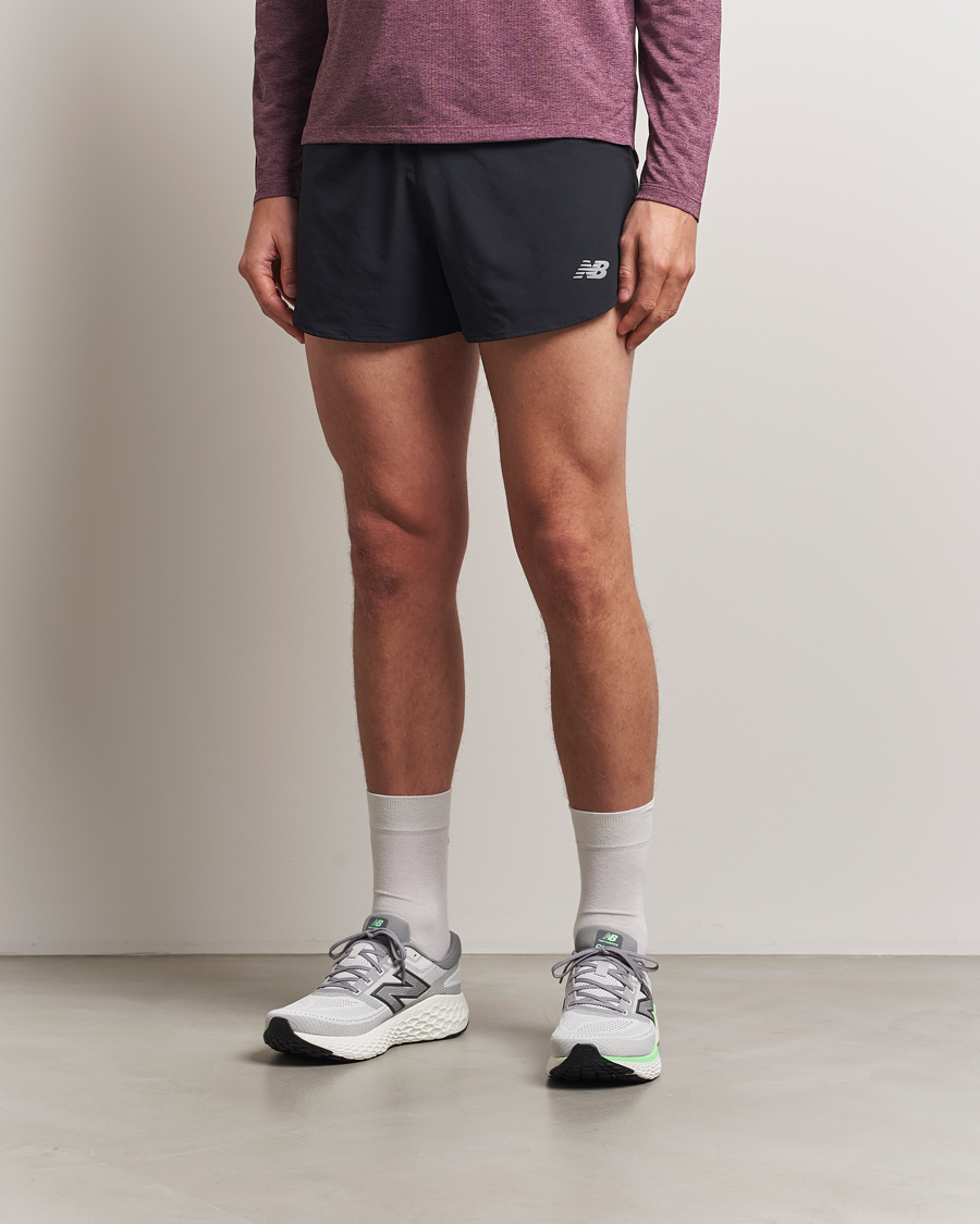 Herren | Shorts | New Balance Running | Split Shorts Black
