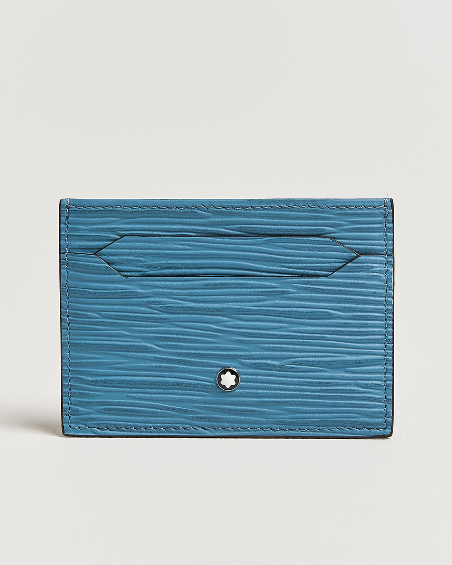 Herren | Montblanc 4810 Card Holder 5cc Smokey Blue | Montblanc | 4810 Card Holder 5cc Smokey Blue