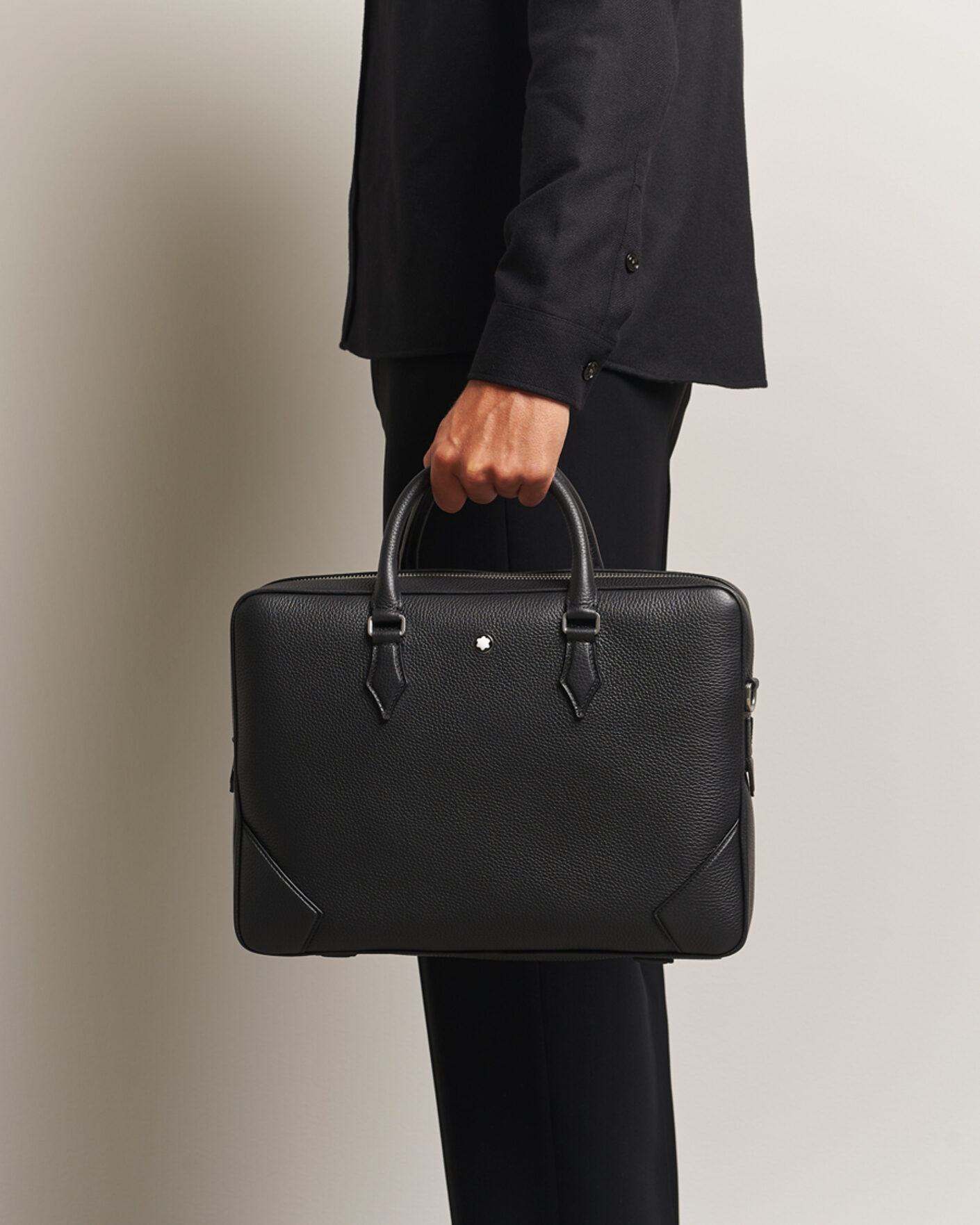 Herren | Montblanc Soft Grain Document Case Black | Montblanc | Soft Grain Document Case Black