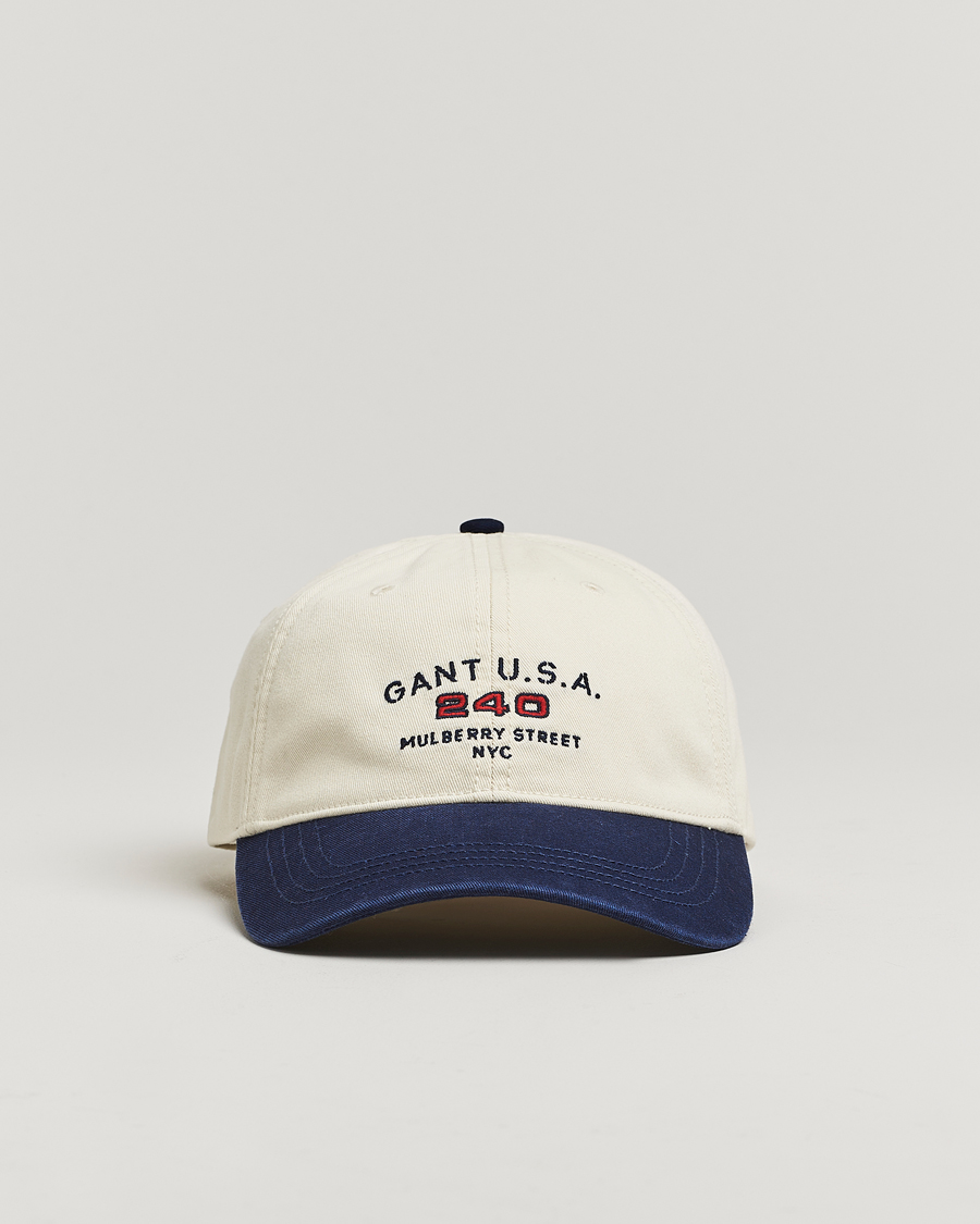 Herren | GANT 240 Mulberry Street USA 240 Cap Cream | GANT 240 Mulberry Street | USA 240 Cap Cream