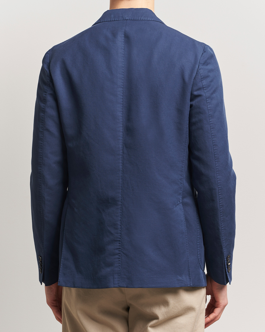 Herren | Sakkos | Incotex | Unconstructed Chinolino Blazer Navy