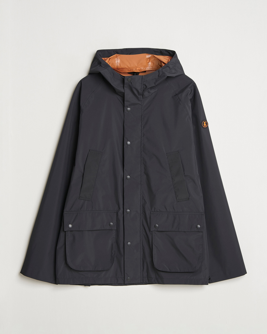 Herren | Jacken | Save The Duck | Ghibli Wind/Water Resistant Hooded Jacket Black