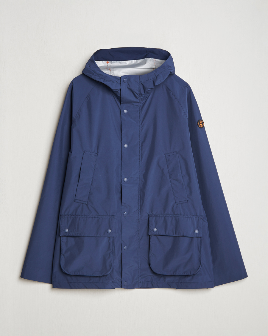 Herren | Jacken | Save The Duck | Ghibli Wind/Water Resistant Hooded Jacket Navy Blue