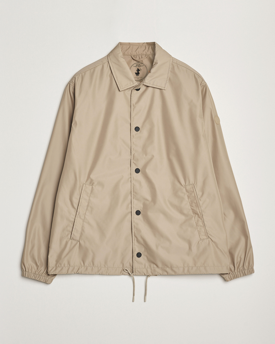 Herren | Jacken | Save The Duck | Prince Wind/Water Resistant Coach Jacket Stone Beige