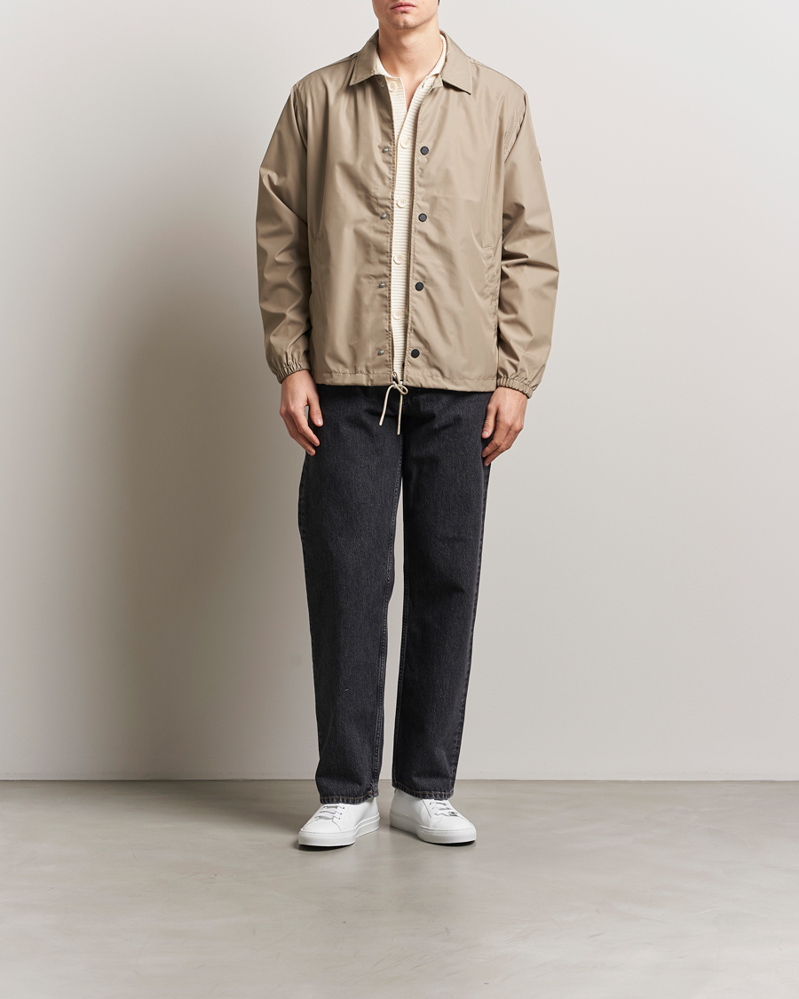Herren | Jacken | Save The Duck | Prince Wind/Water Resistant Coach Jacket Stone Beige