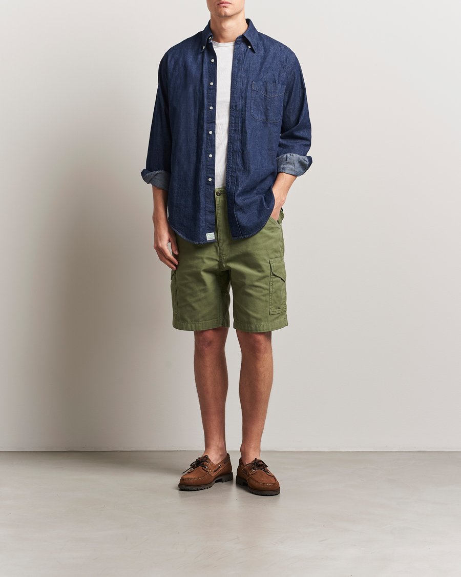 Herren | Shorts | Filson | Field Cargo Shorts Washed Green