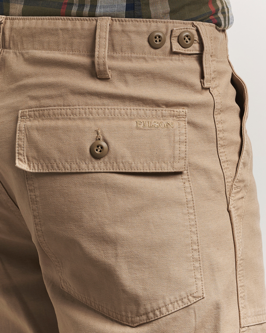 Herren | Hosen | Filson | Field Supply Pants Grey Khaki