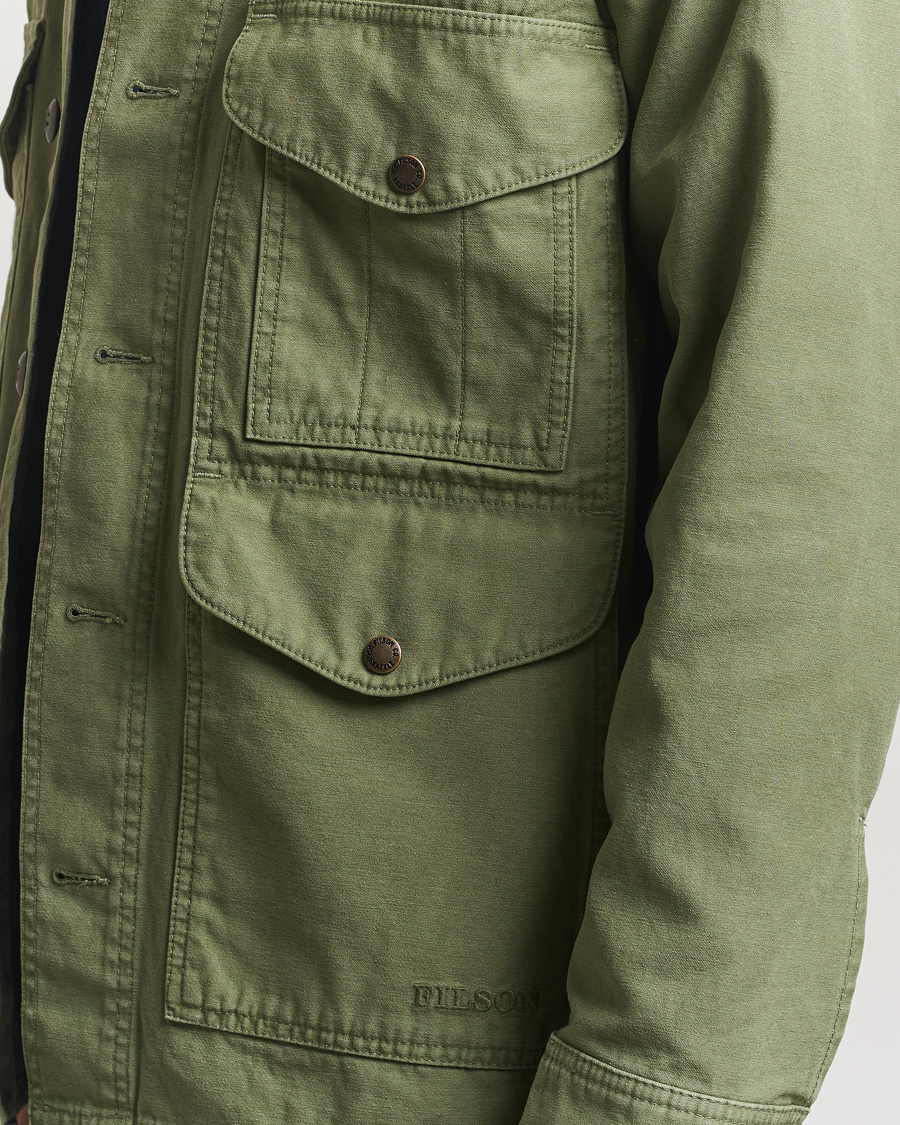Herren | Jacken | Filson | Reverse Sateen Field Cruiser Washed Green