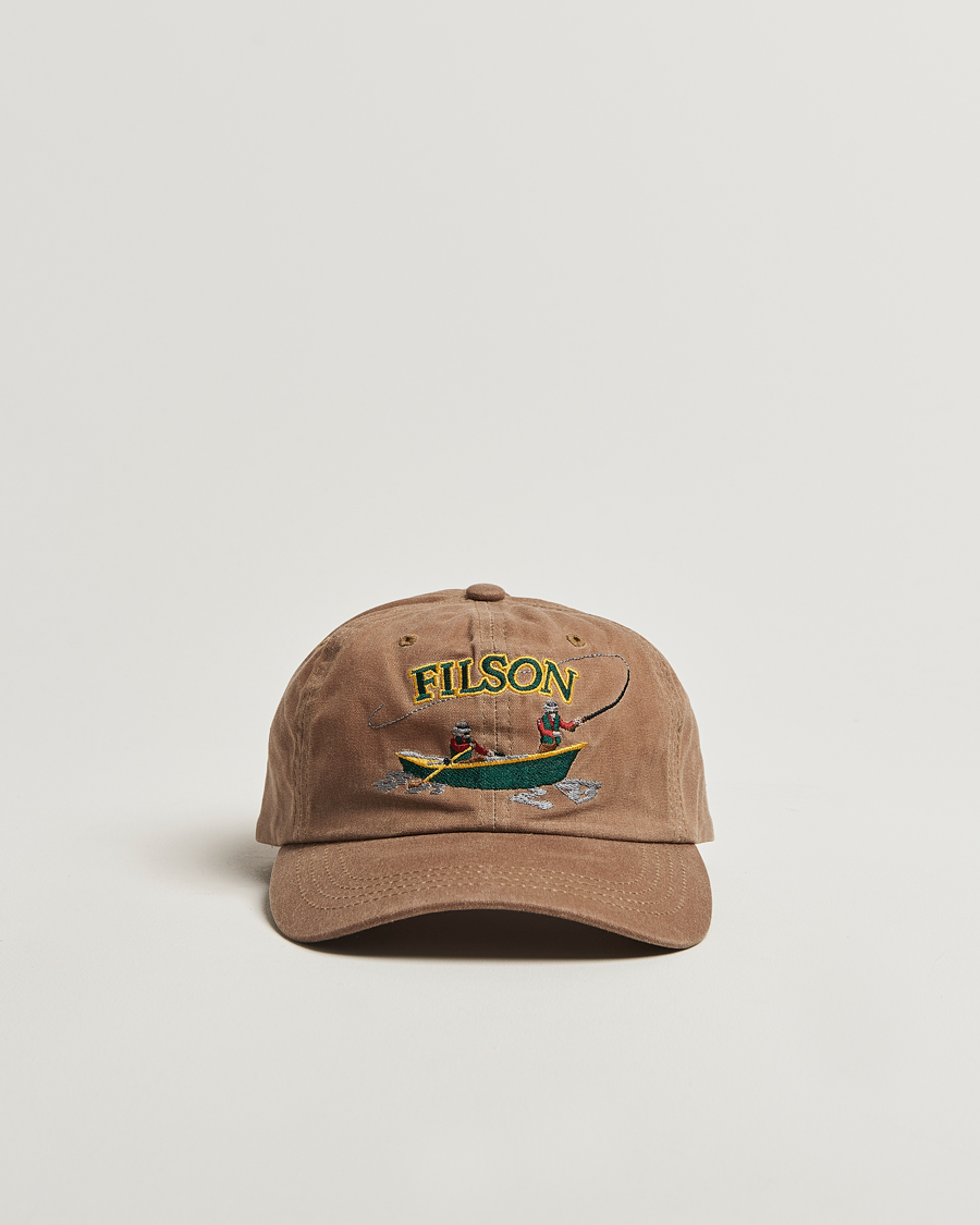 Herren | Filson Low Profile Logger Cap Pecan | Filson | Low Profile Logger Cap Pecan
