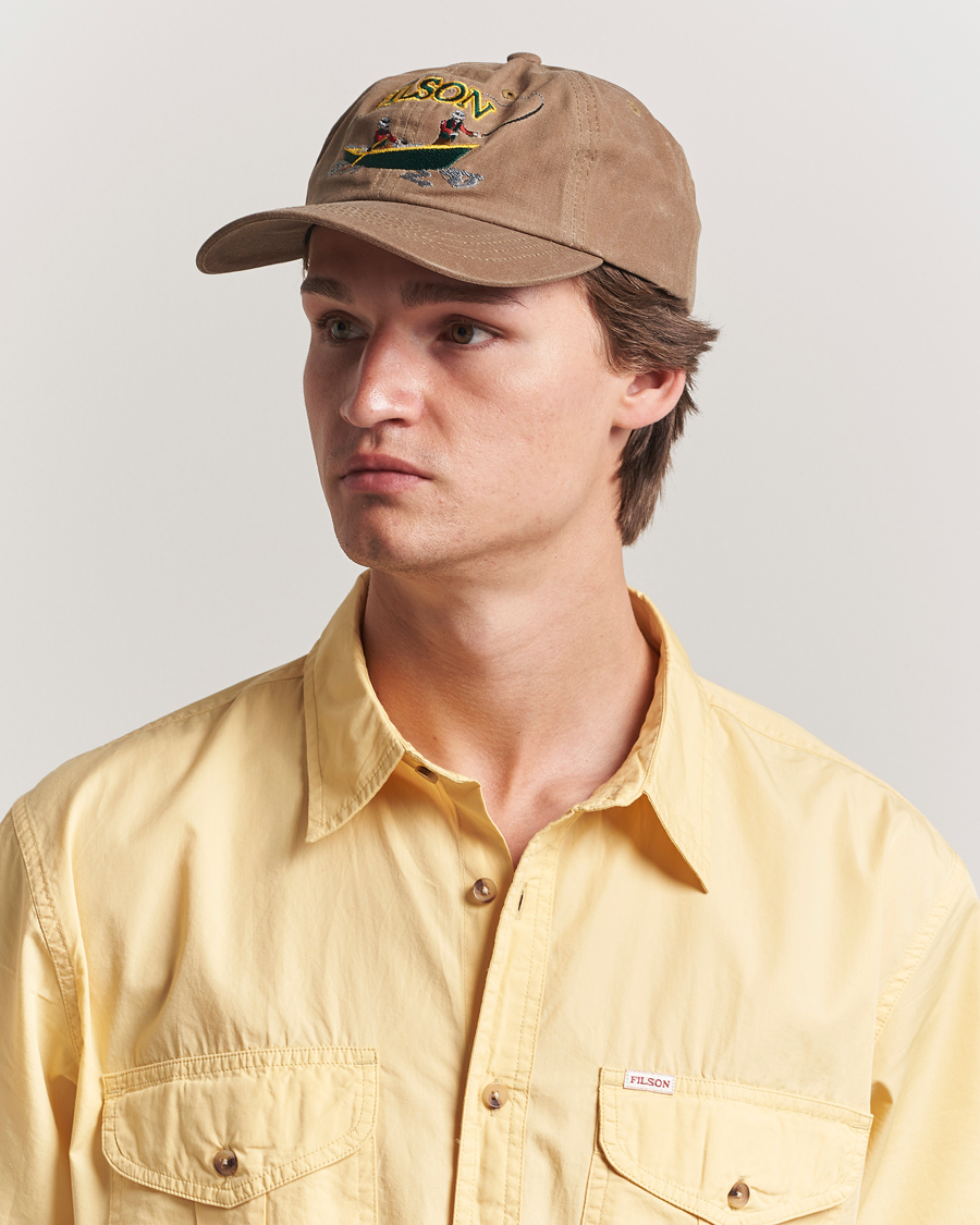 Herren | Filson Low Profile Logger Cap Pecan | Filson | Low Profile Logger Cap Pecan