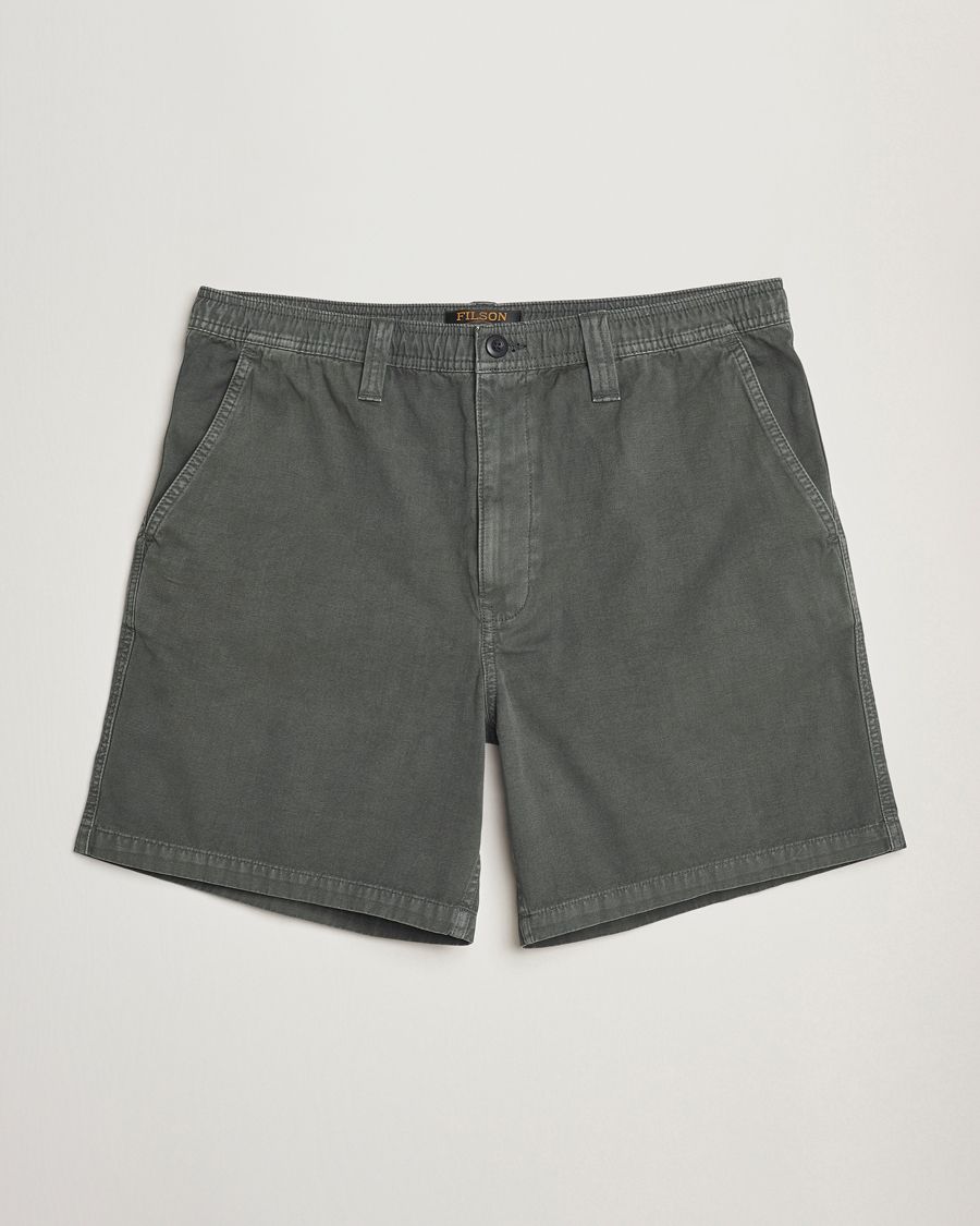 Herren | Filson Oakville Canvas Shorts Gravel | Filson | Oakville Canvas Shorts Gravel