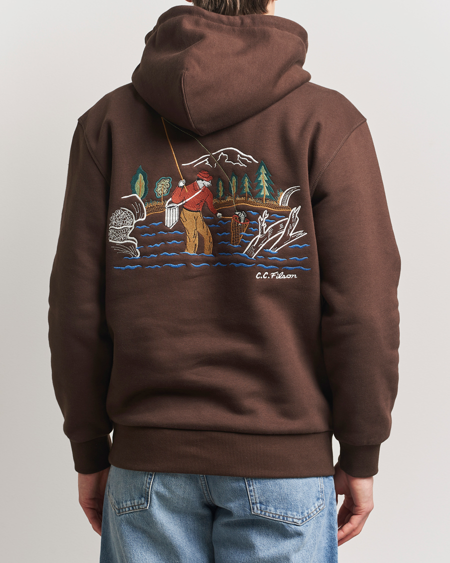 Herren | Pullover | Filson | Prospector Hoodie Dark Brown