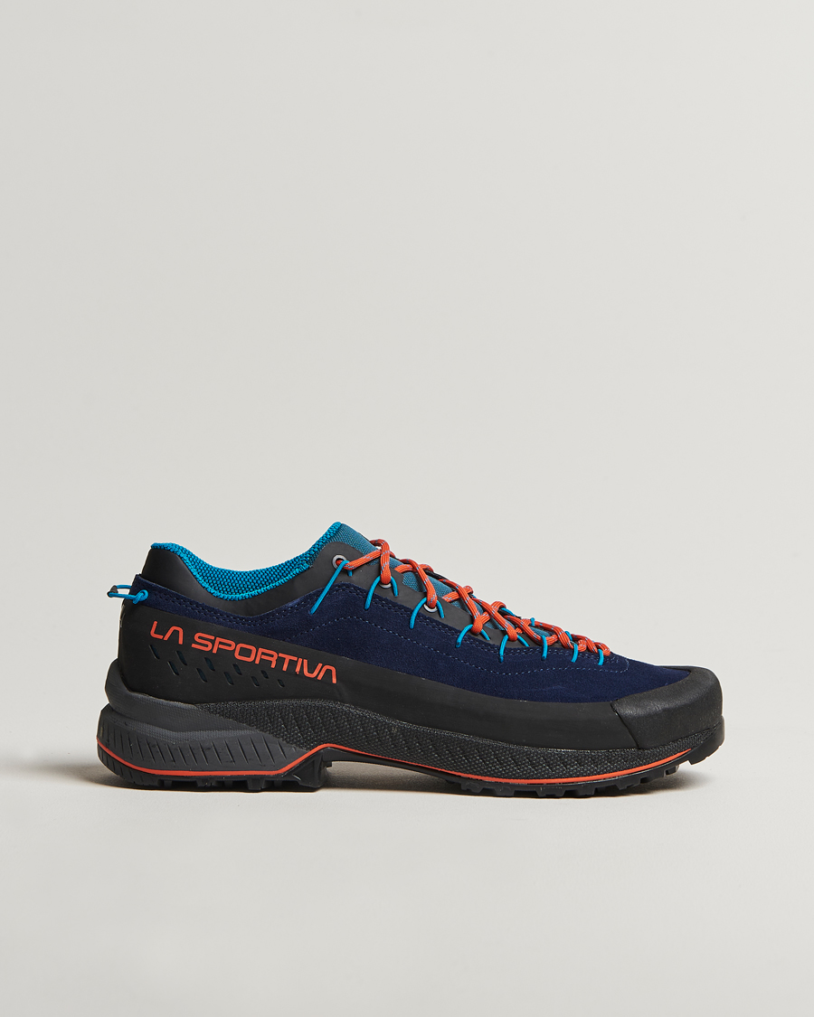 Herren | La Sportiva TX4 Evo Hiking Shoes Deep Sea/Cherry Tomato | La Sportiva | TX4 Evo Hiking Shoes Deep Sea/Cherry Tomato