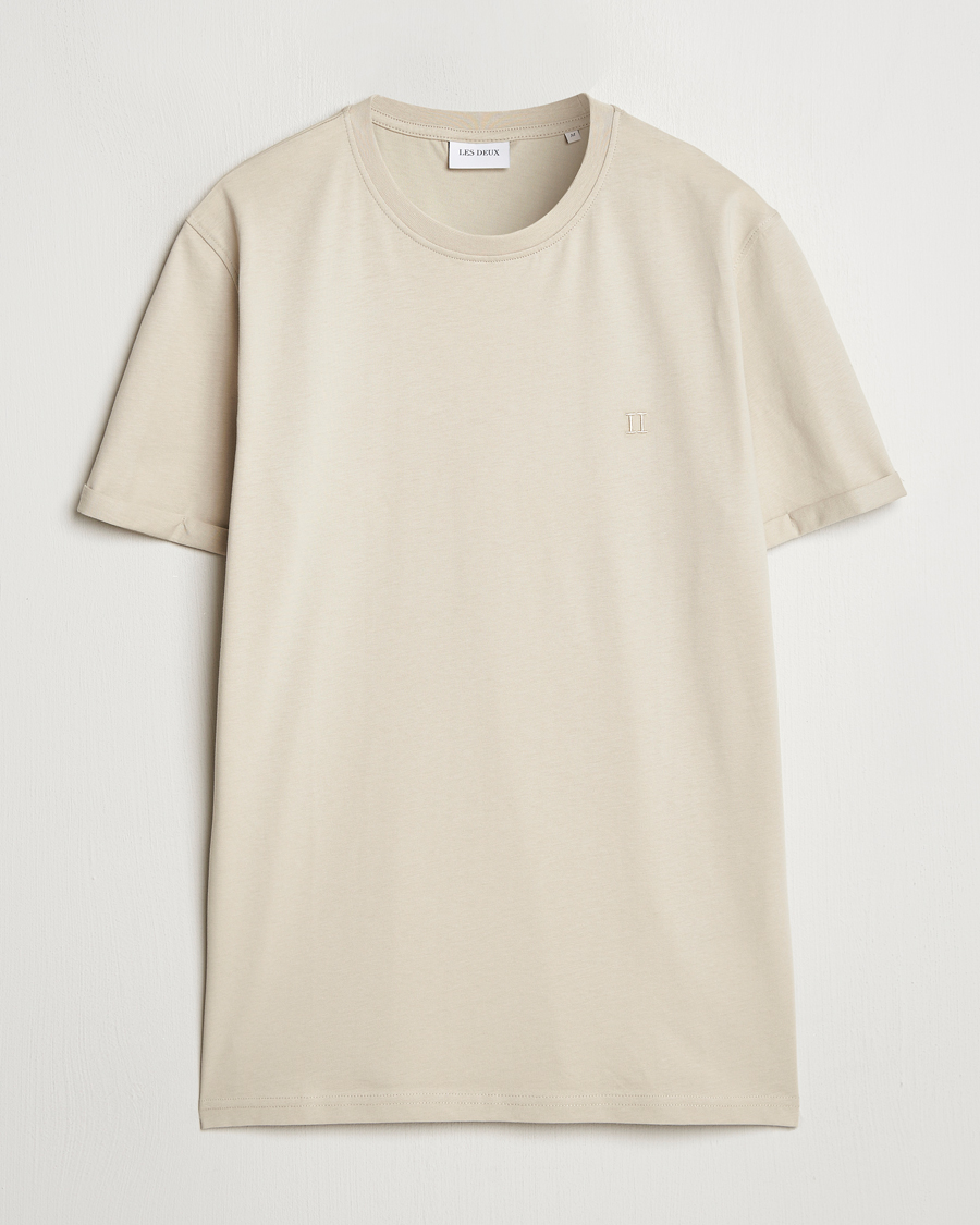Herren | T-Shirts | LES DEUX | Nørregaard Tonal T-Shirt Light Sand