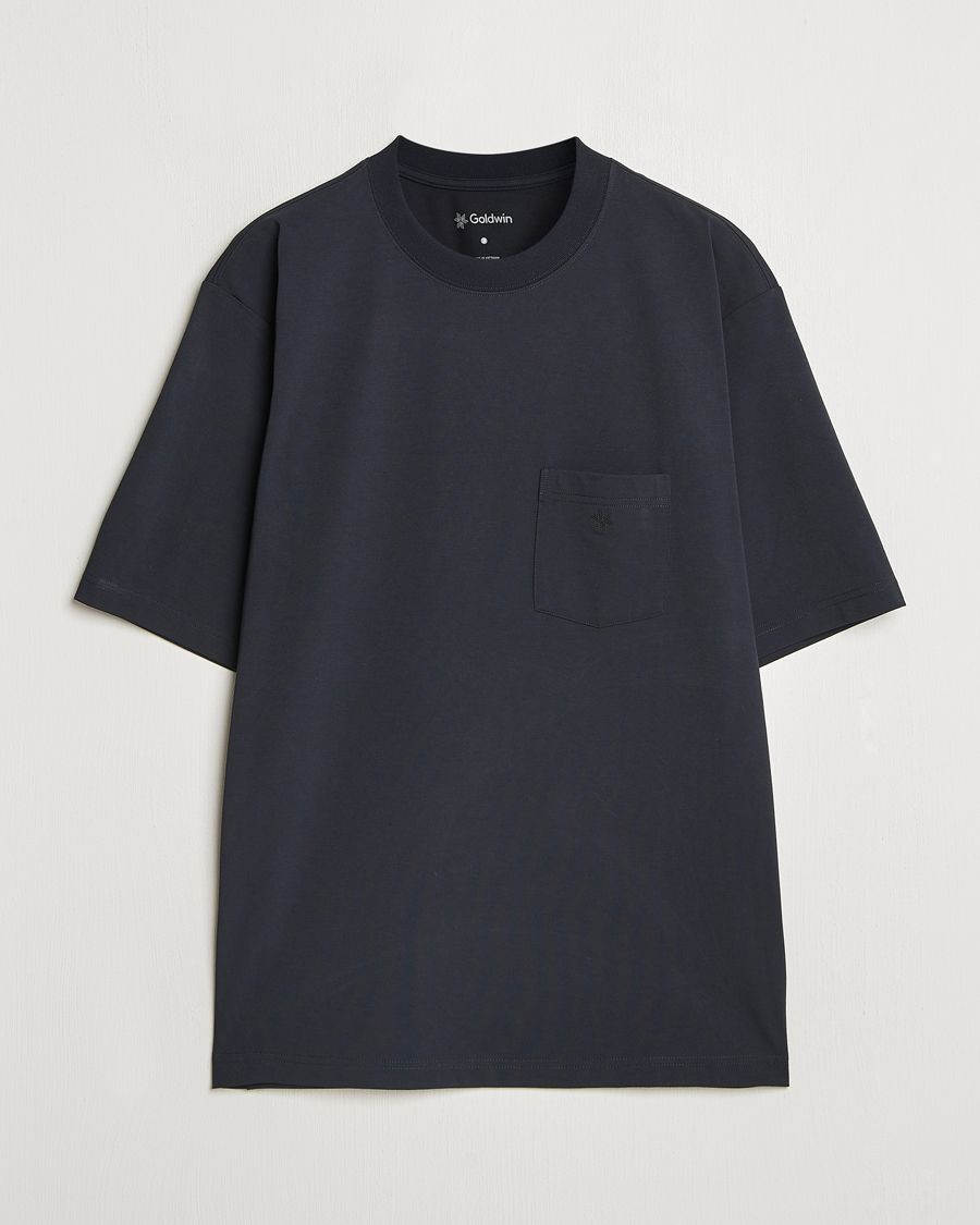 Herren | T-Shirts | Goldwin | Oversize Pocket T-Shirt Black