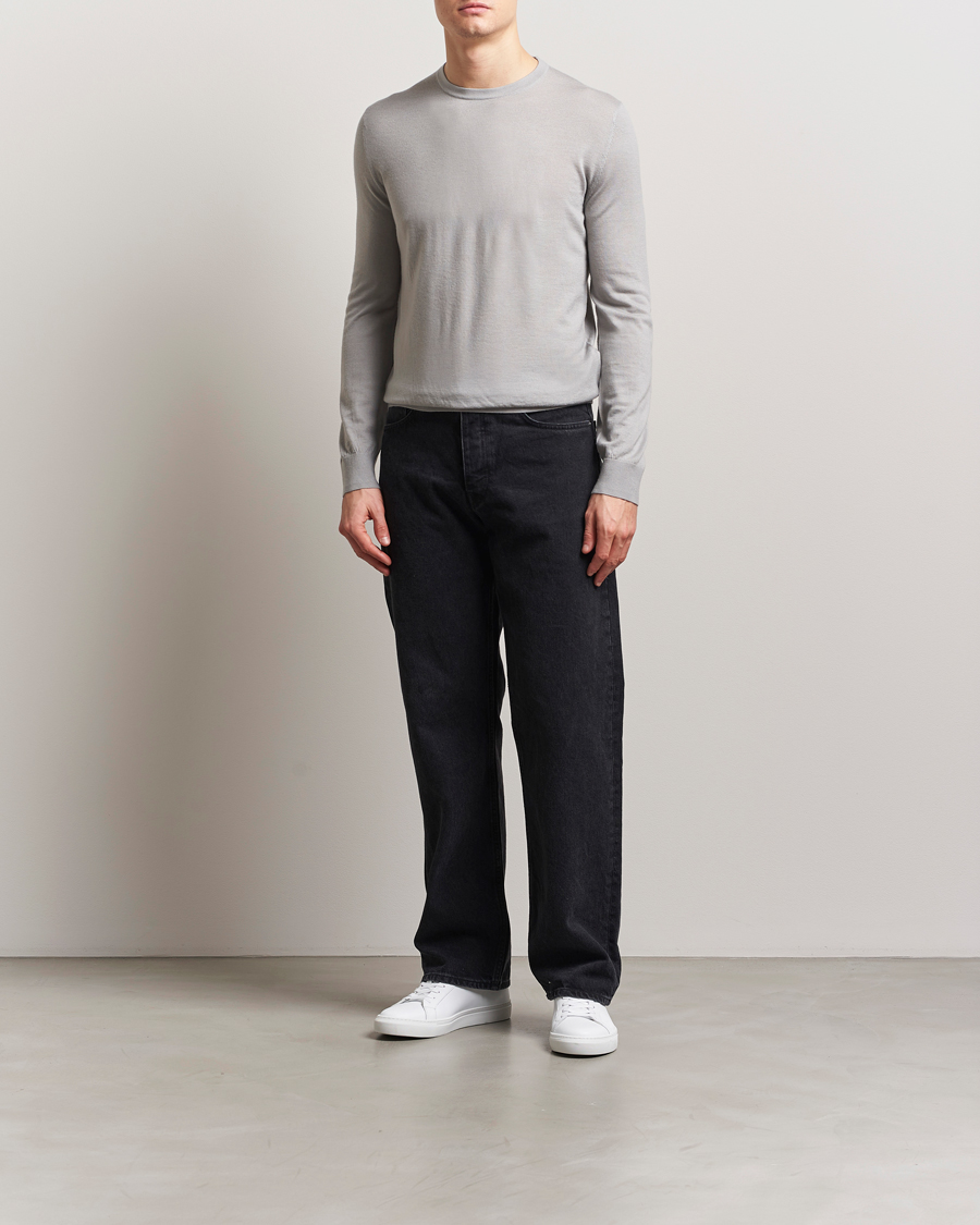 Herren | Pullover | Tiger of Sweden | Connor Merino Sweater Granite