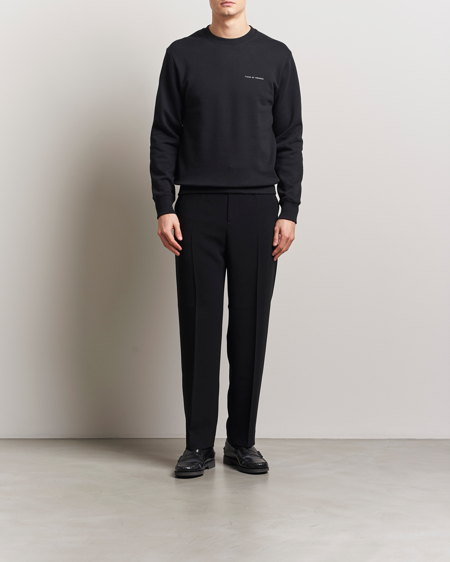 Herren | Pullover | Tiger of Sweden | Emerson Crew Neck Sweatshirt Black