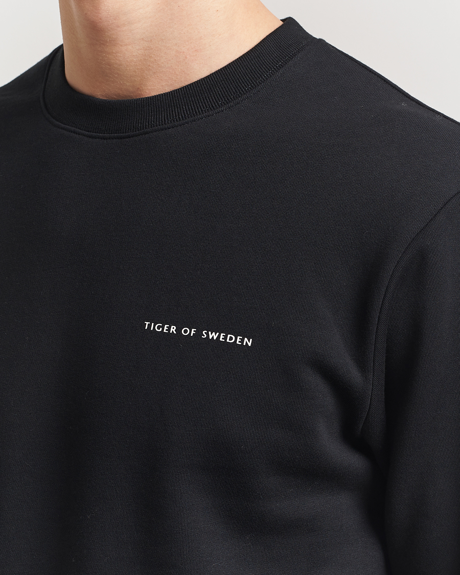 Herren | Pullover | Tiger of Sweden | Emerson Crew Neck Sweatshirt Black