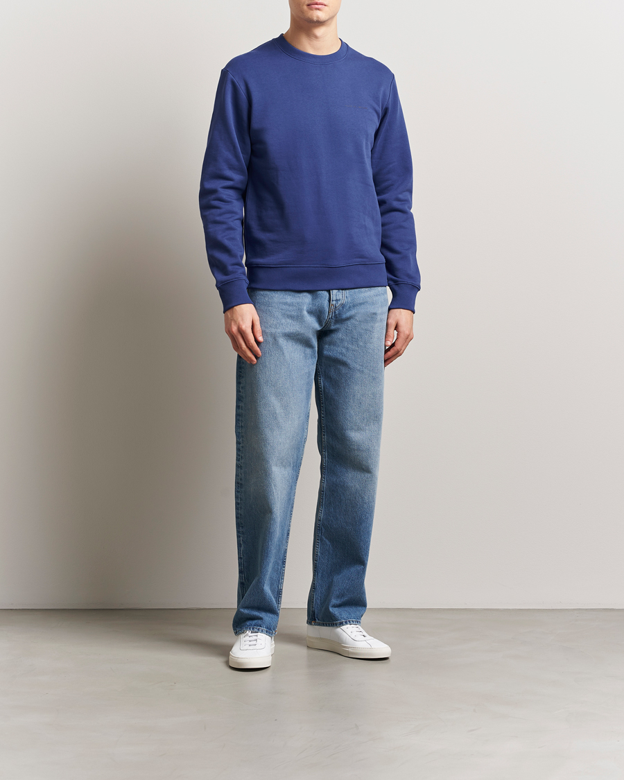 Herren | Pullover | Tiger of Sweden | Emerson Crew Neck Sweatshirt Pansy Blue