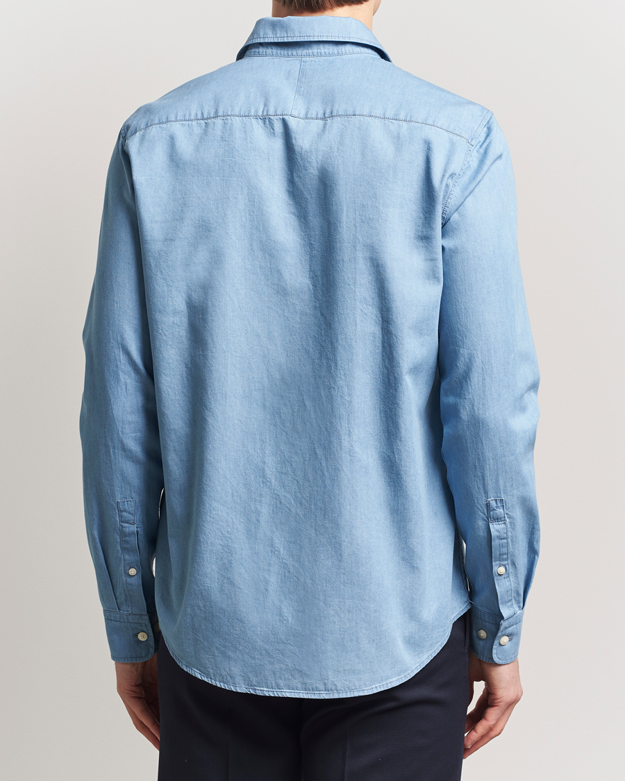 Herren | Hemden | Tiger of Sweden | Lowan Denim Shirt Blue