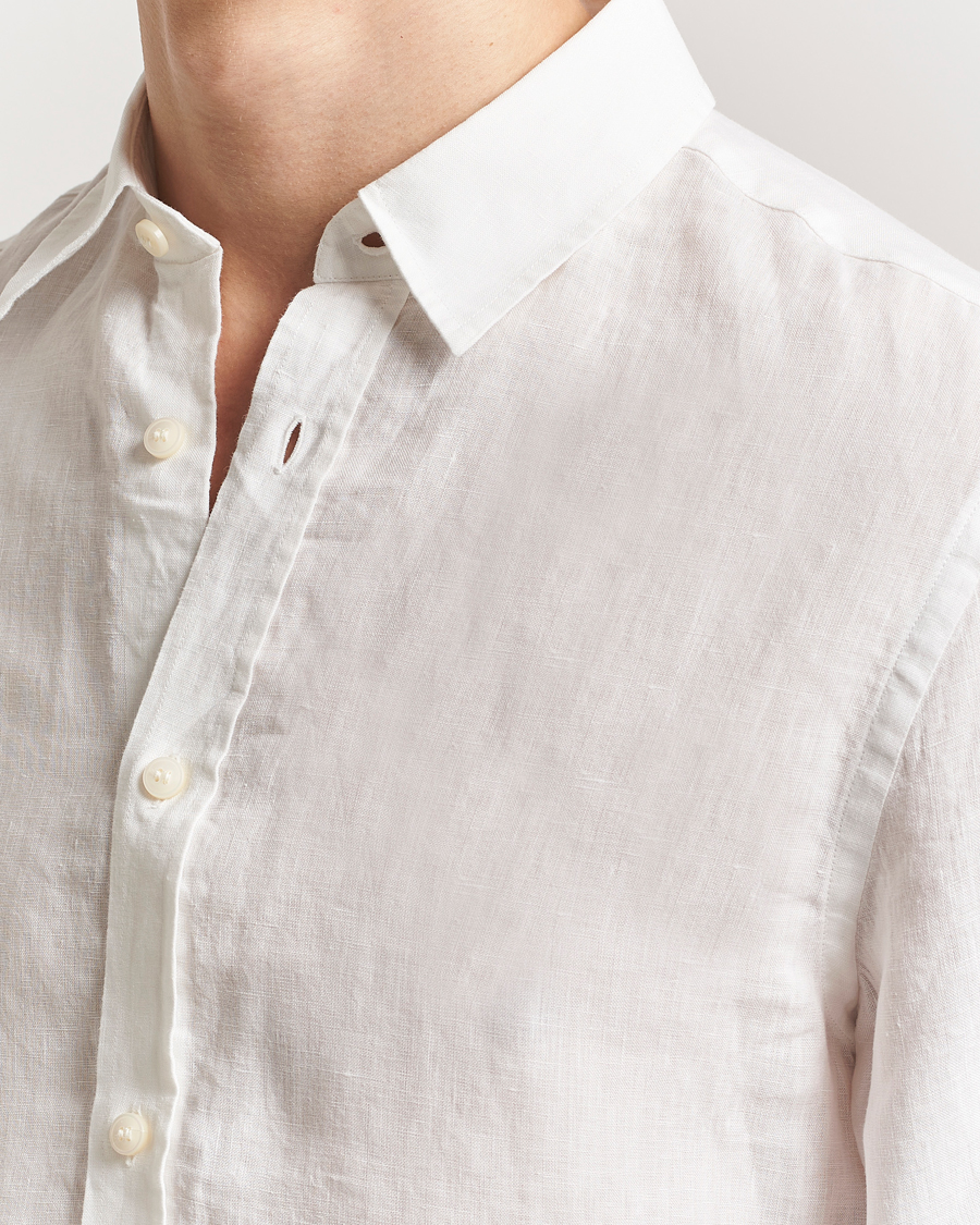 Herren | Hemden | Tiger of Sweden | Spenser Linen Shirt Off White