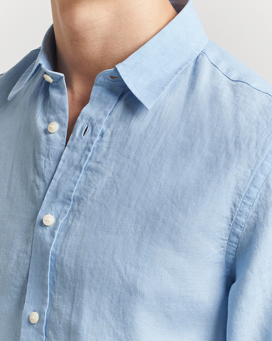 Herren | Hemden | Tiger of Sweden | Spenser Linen Shirt Summer Sky