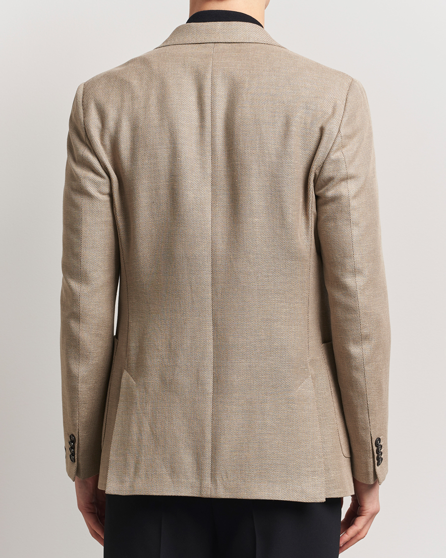 Herren | Sakkos | Tiger of Sweden | Justin Linen/Cotton Structured Blazer Practical Beige
