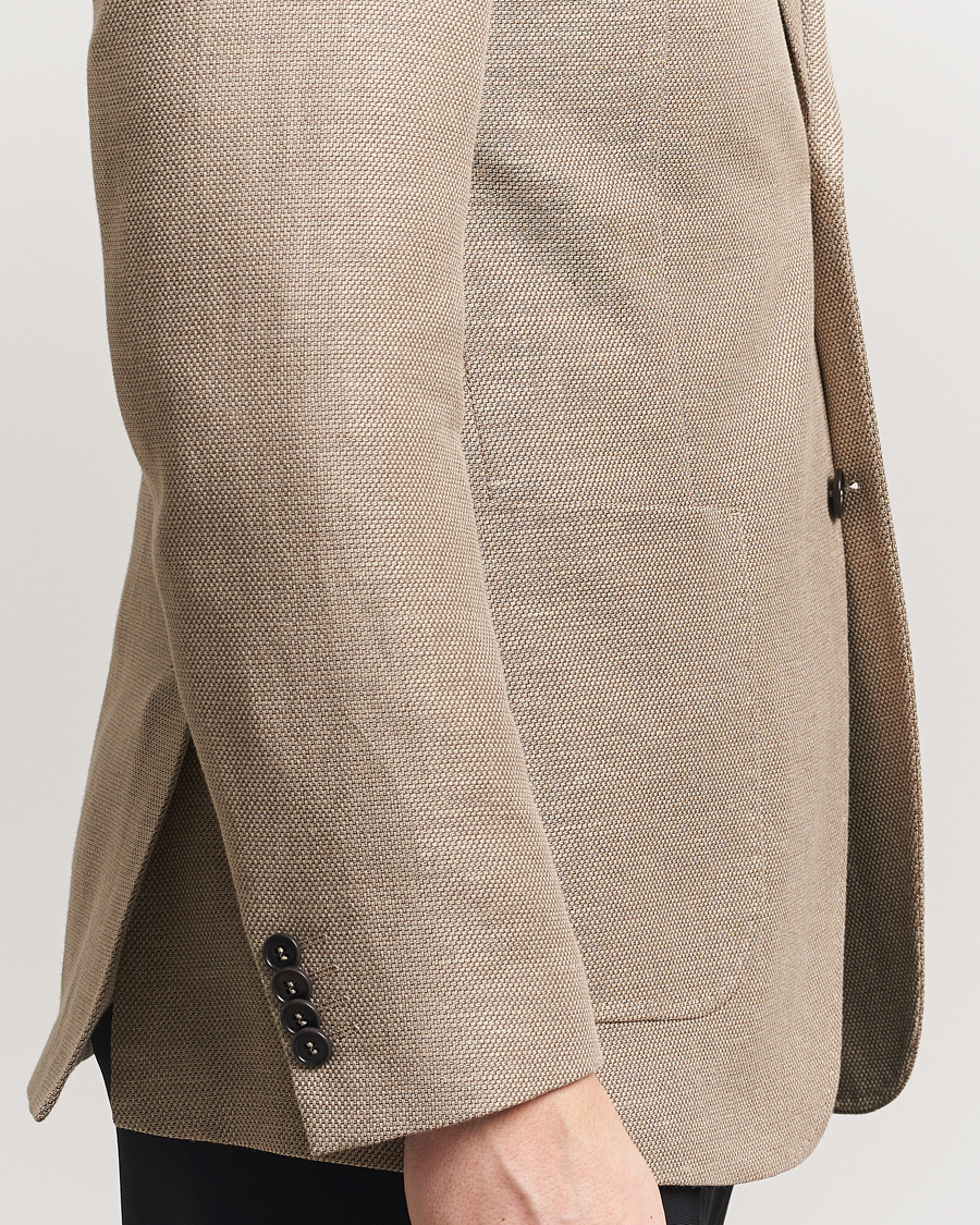 Herren | Sakkos | Tiger of Sweden | Justin Linen/Cotton Structured Blazer Practical Beige
