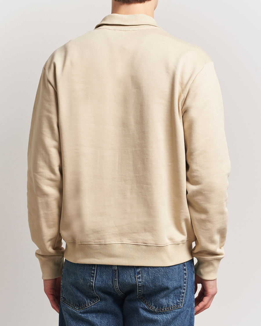 Herren | Pullover | Tiger of Sweden | Marlon Half Zip Sweatshirt Practical Beige