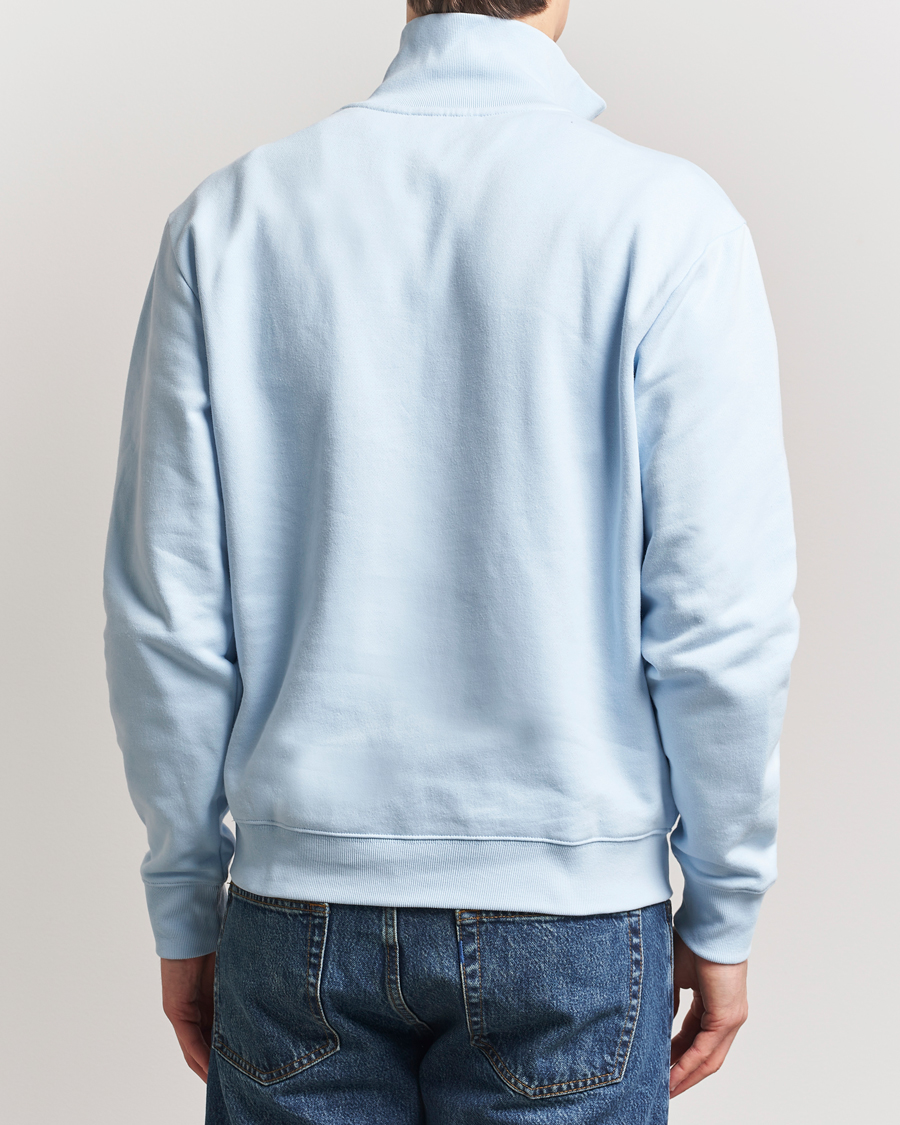 Herren | Pullover | Tiger of Sweden | Marlon Half Zip Sweatshirt Light Blue