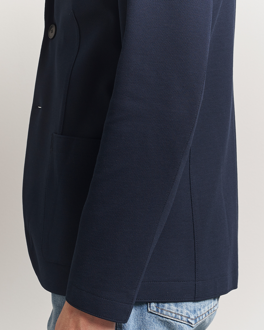 Herren | Sakkos | Harris Wharf London | Loro Piana Cavalry Twill Blazer Navy Blue