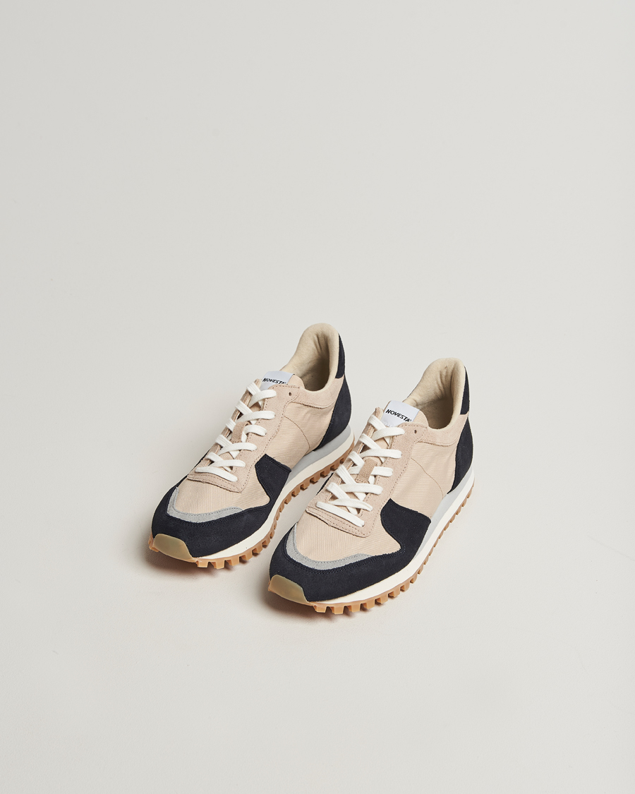 Herren | Novesta Marathon Trail Running Sneaker Navy/Beige | Novesta | Marathon Trail Running Sneaker Navy/Beige