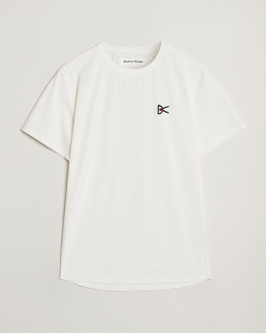 Herren | T-Shirts | District Vision | Lightweight Short Sleeve T-Shirt Lunar White